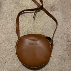 Portland Leather Goods Small Honey Circle Bag